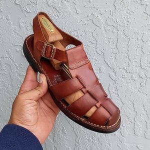Cole Haan Leather Fisherman Vintage sandal 👡